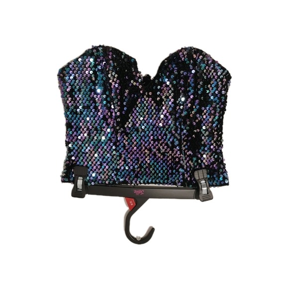 SO Pants - SO Extra Small Sequence Top/Small Sequence Bottom Flare Pants